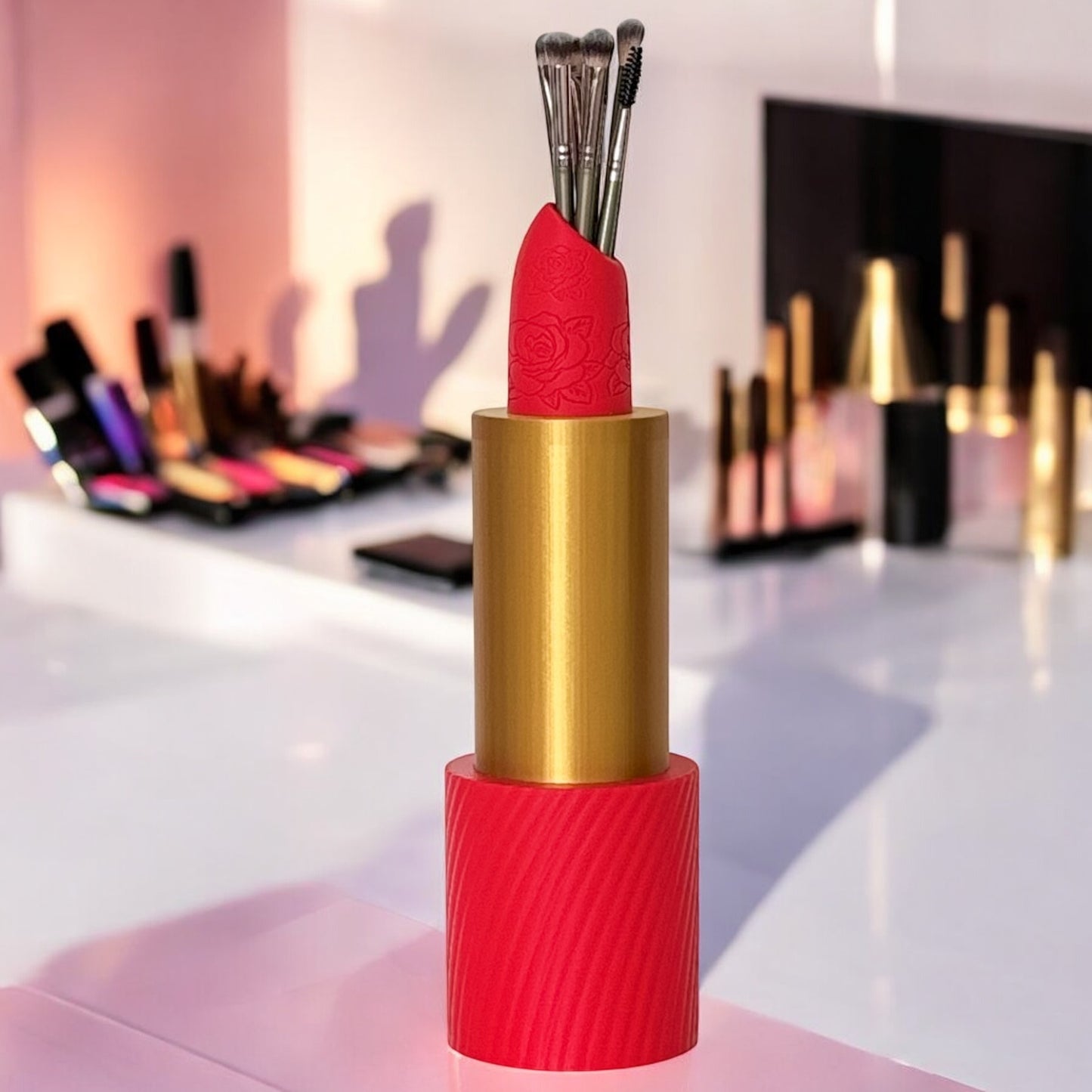 Red lipstick Decor