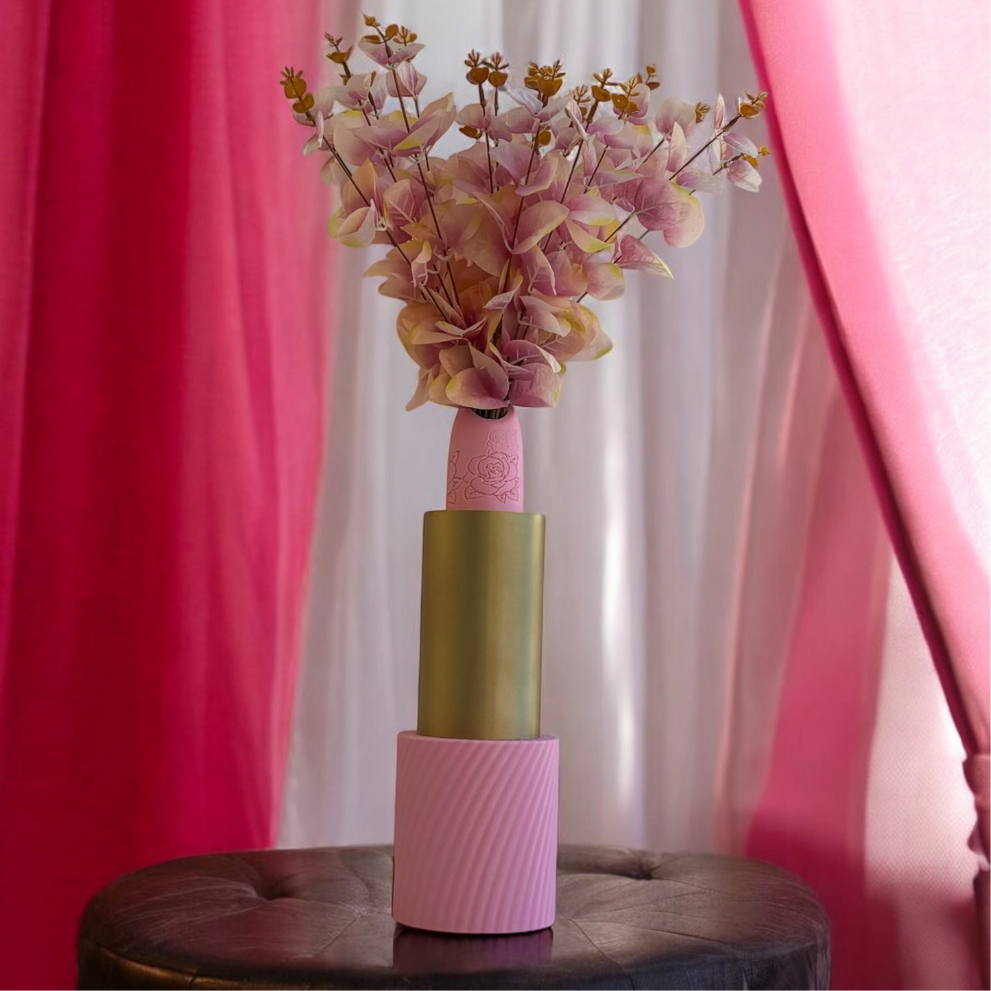 Pink Lipstick Decor
