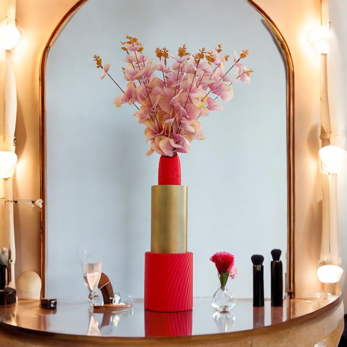 Red lipstick Decor