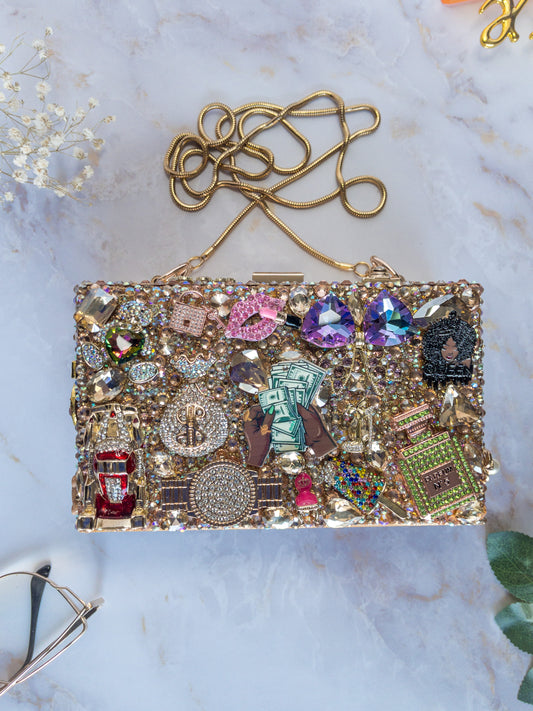 Hand-Designed Charmed Bag | LuxPoshDesigns by Lumi Haven