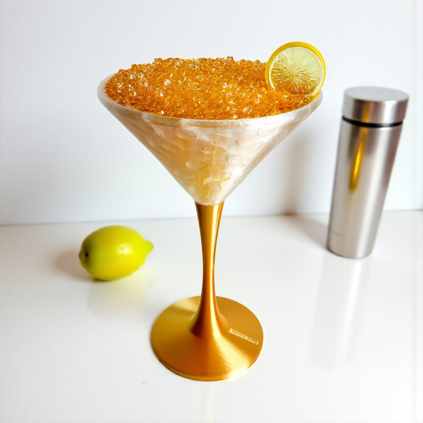 Gold Margarita Centerpiece Decor