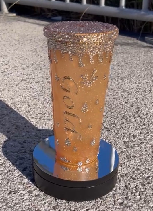 Hand-Designed Gold Fashion Glasses | LuxPoshDesigns by Lumi Haven