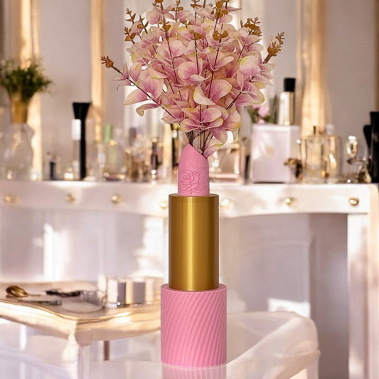 Pink Lipstick Decor