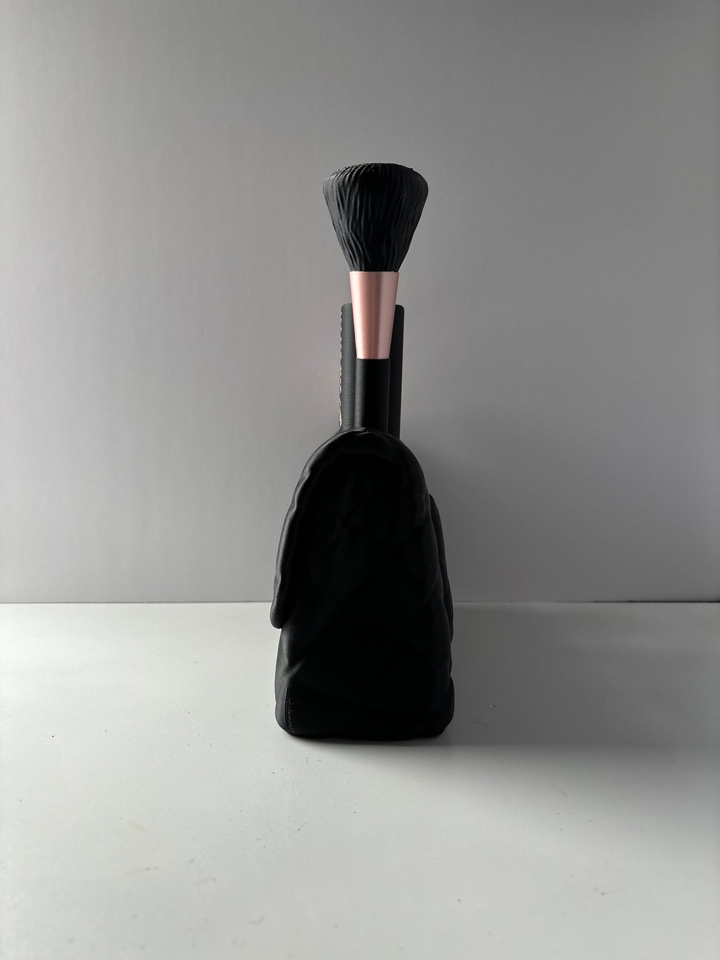 Black Full Makeup Bag Decor