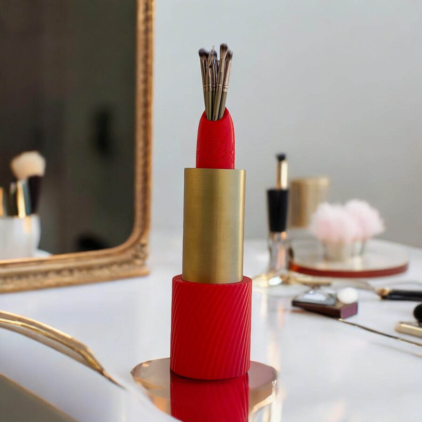 Red lipstick Decor